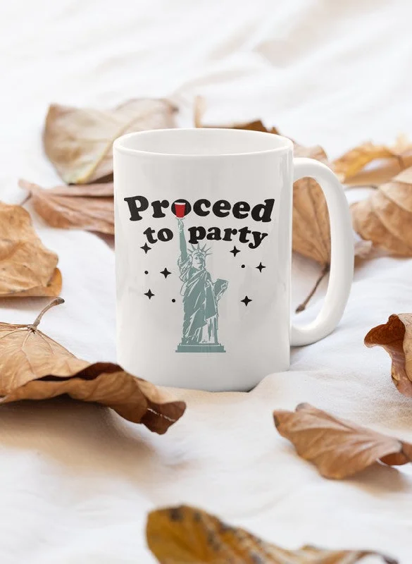 Proceed To Party Mug