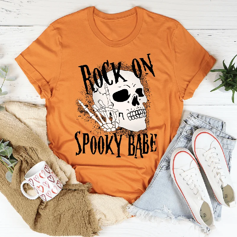 Rock On Spooky Babe Tee