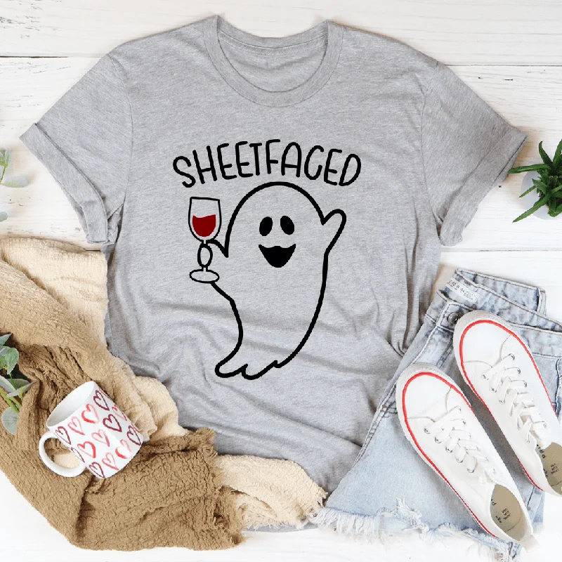 Sheetfaced Ghost Wine Tee