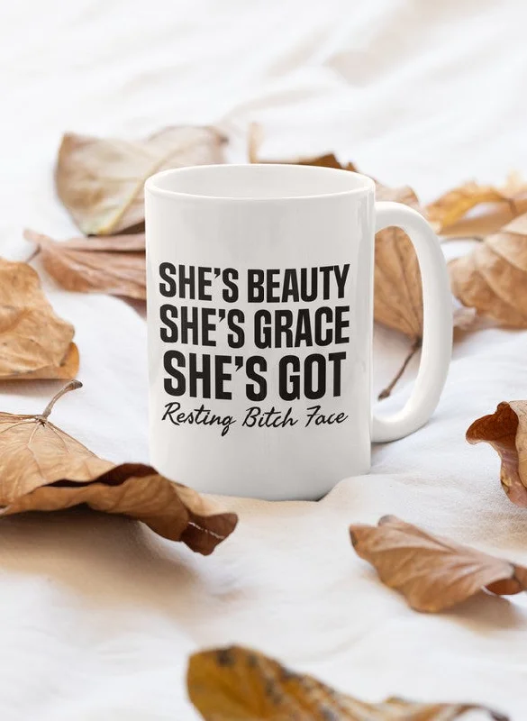 She's Beauty She's Grace Mug