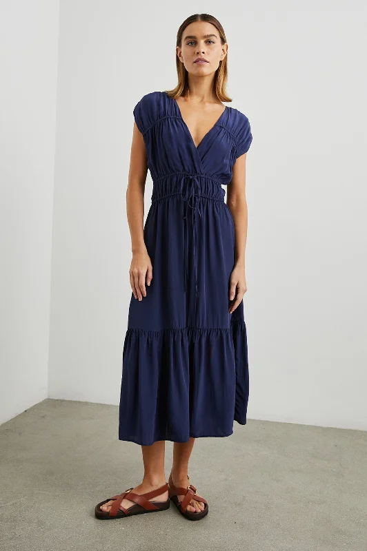 ALETTA DRESS - ADMIRAL BLUE