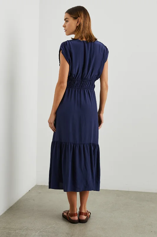 ALETTA DRESS - ADMIRAL BLUE