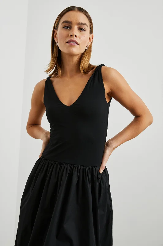 FRANCA DRESS - BLACK