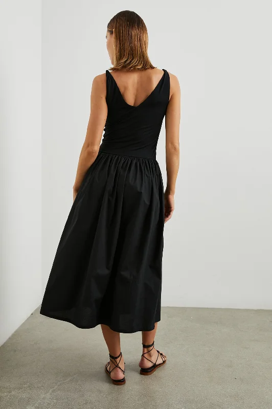 FRANCA DRESS - BLACK