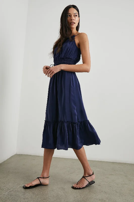 MAGDALENE DRESS - ADMIRAL BLUE