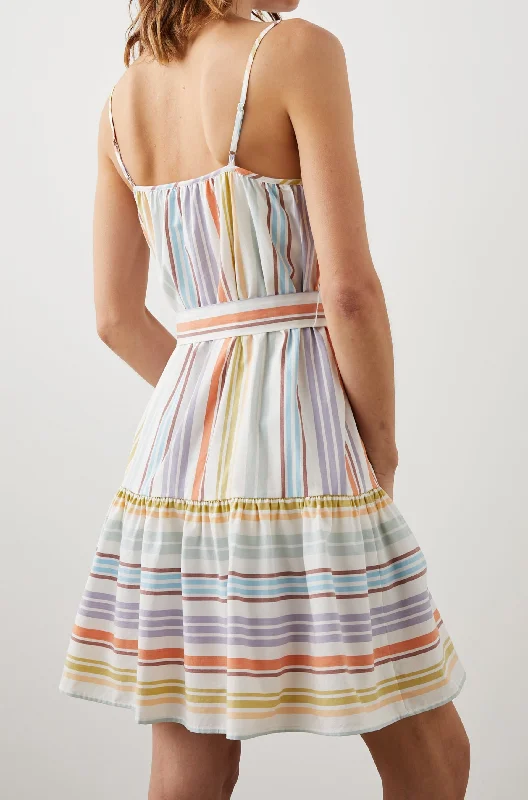 NYAH DRESS - OASIS STRIPE