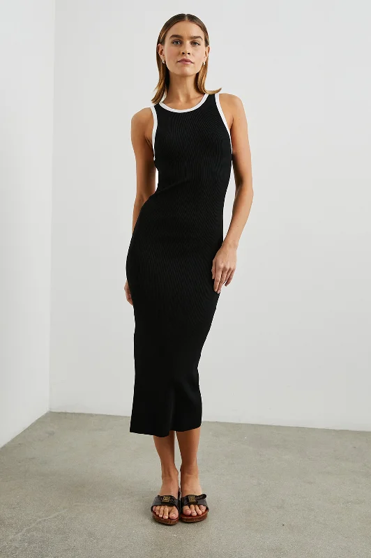 RUE DRESS - BLACK