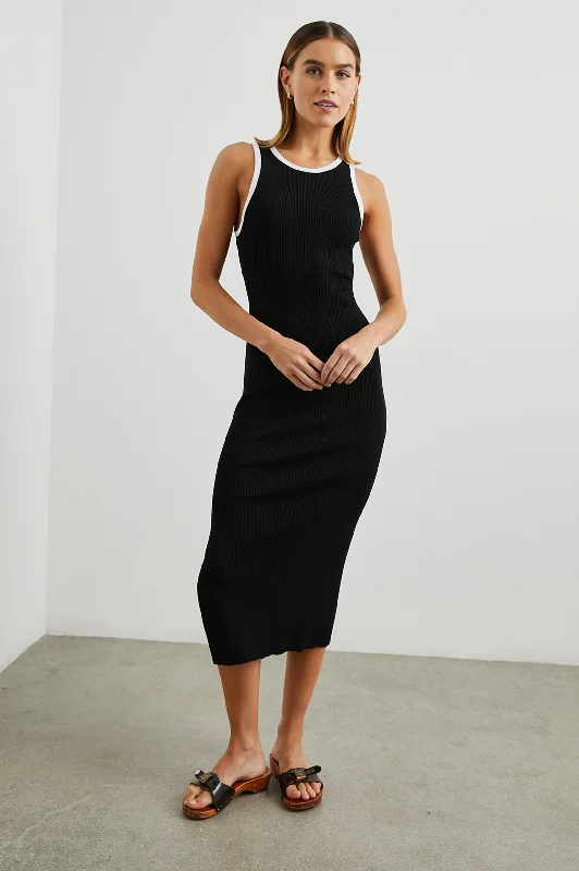 RUE DRESS - BLACK