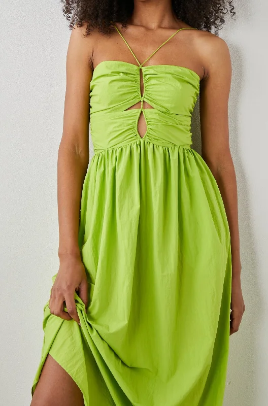 SILVIA DRESS - BANANA LEAF