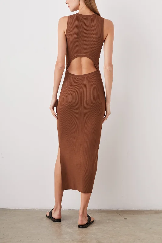 SYD DRESS - TOFFEE