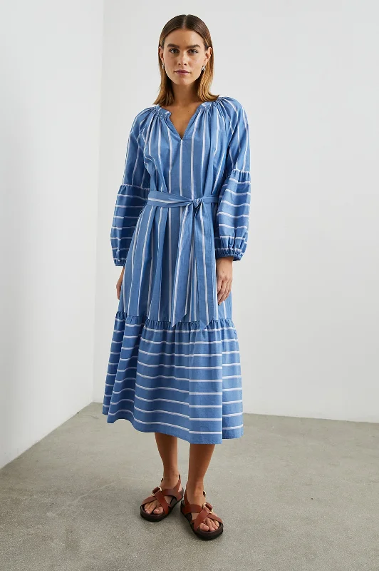 VITTORIA DRESS - BOIRO STRIPE