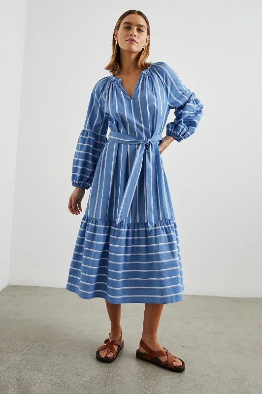 VITTORIA DRESS - BOIRO STRIPE