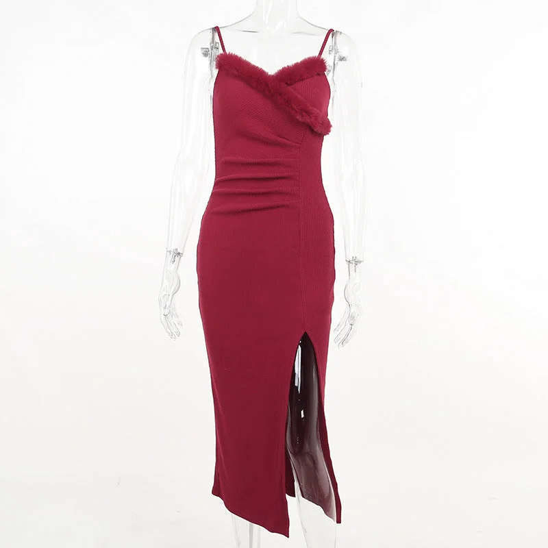 Women's Retro Temperament Slim And Thin Dresses