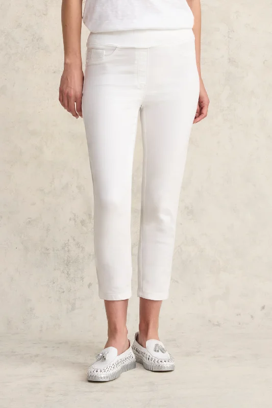 Bengajean® 3/4 Slim Leg - White