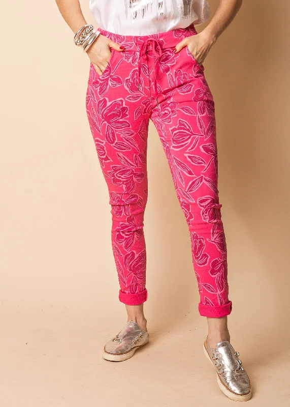 Cali Pants in Raspberry Sorbet