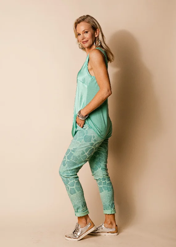 Callow Pants in Sea Green