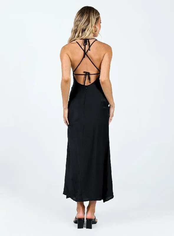 Centomo Maxi Dress Black