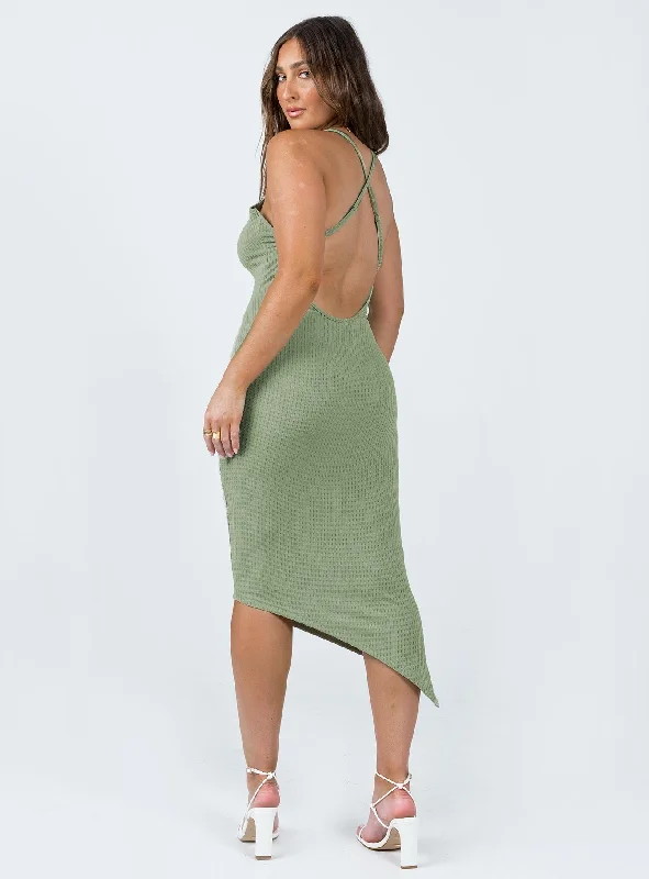 Deme Maxi Dress Sage