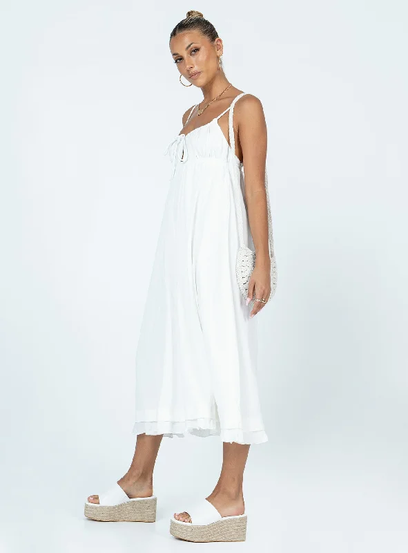 Empress Of Love Maxi Dress White