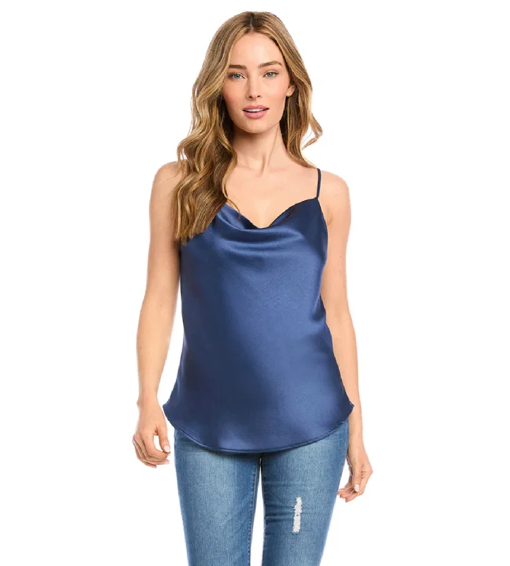 Karen Kane: Indigo Drape Cami - 3L68113