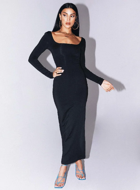 Lyla Maxi Dress Black