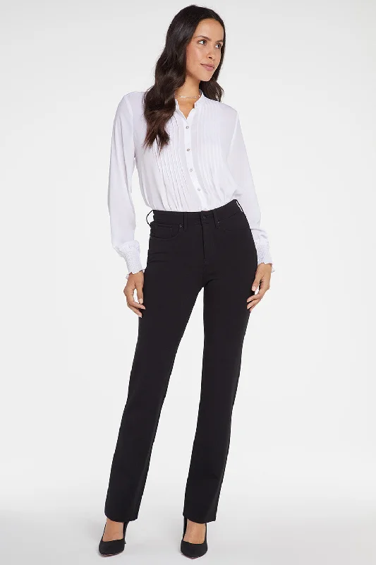 Marilyn Straight Pants - Black