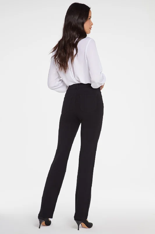 Marilyn Straight Pants - Black