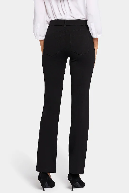 Marilyn Straight Pants - Black