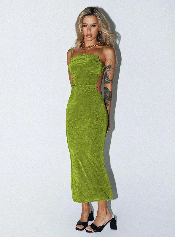 Milpera Maxi Dress Green