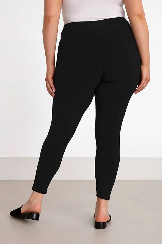 Nu Yoke Legging Plus | Black