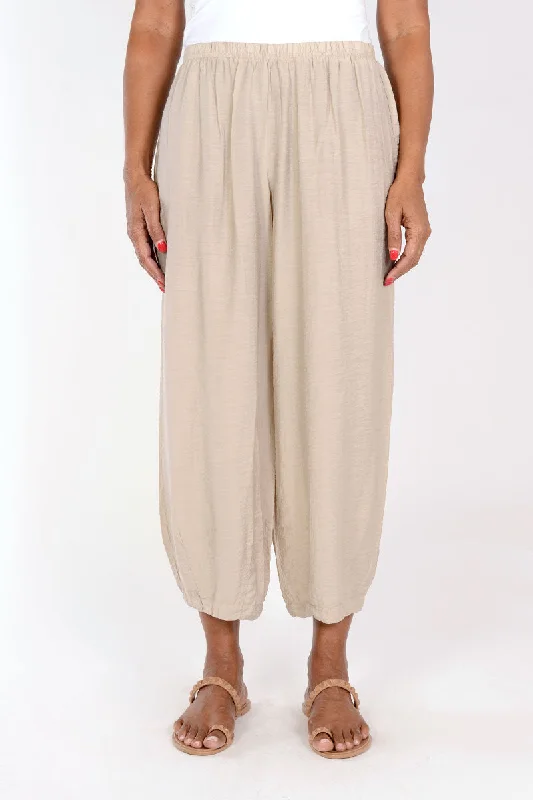 Organic Rags Crop Pant with Dart