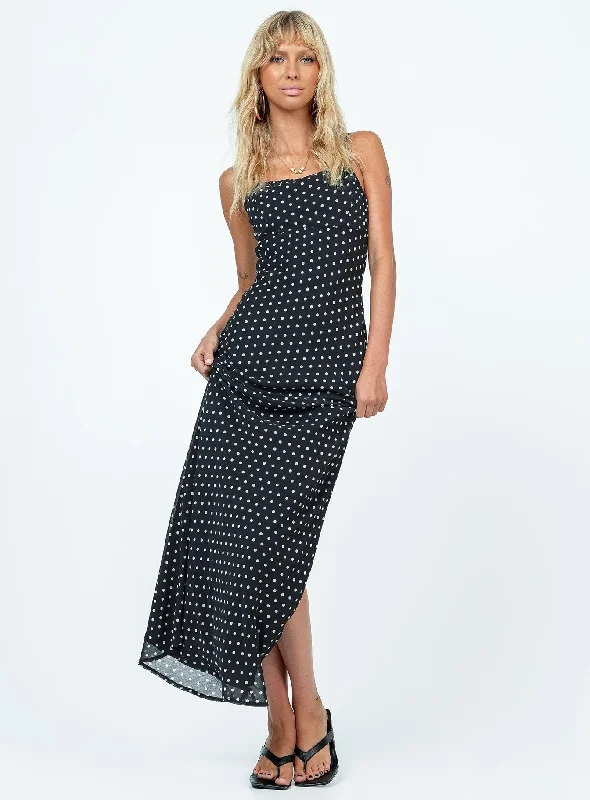 Parnham Maxi Dress Black / White