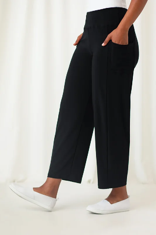 Pocket Ankle Pant | Black