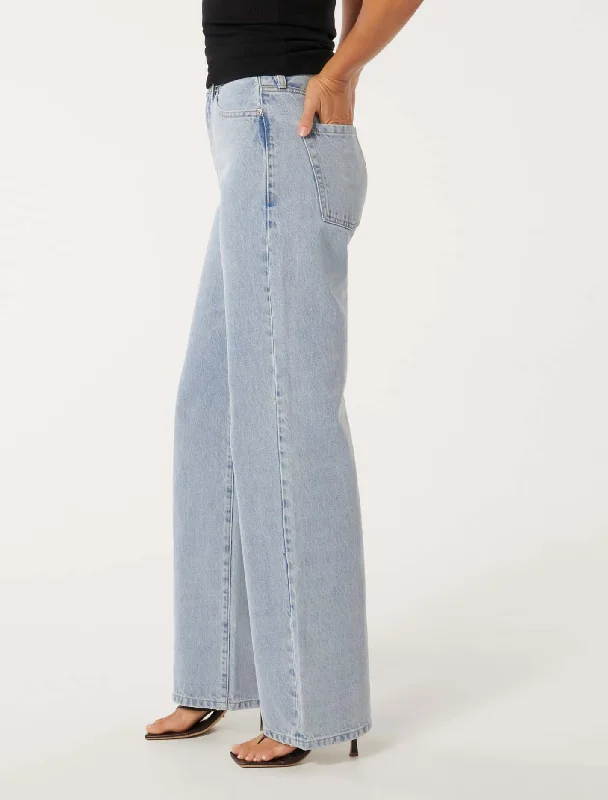 Sky Straight Leg Jeans