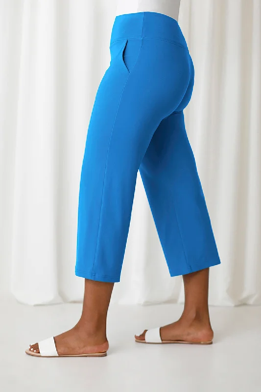 Straight Leg Crop Pant | Ocean