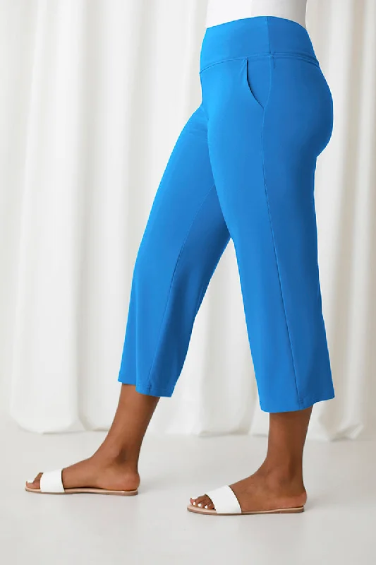 Straight Leg Crop Pant | Ocean