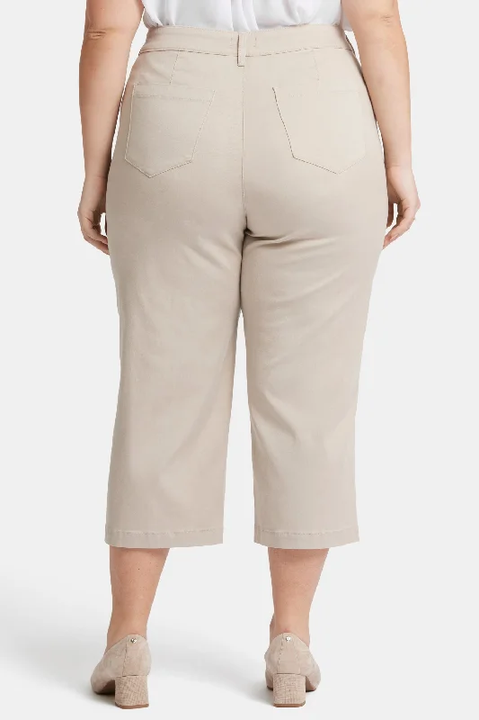 Utility Pants In Plus Size - Feather