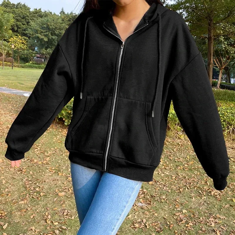 Casual Solid Color Cozy Comfortable Trendy Chic Elegant Hoodies