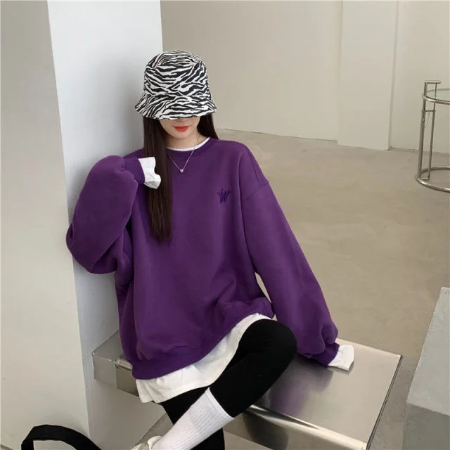 Purple(Fleece) / S / China