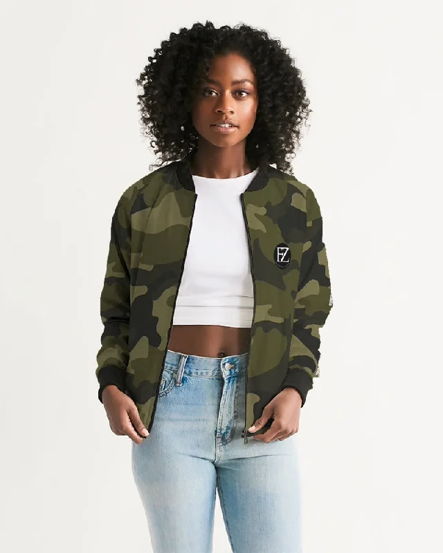 DARKER SHADE Women's Bomber Jacket