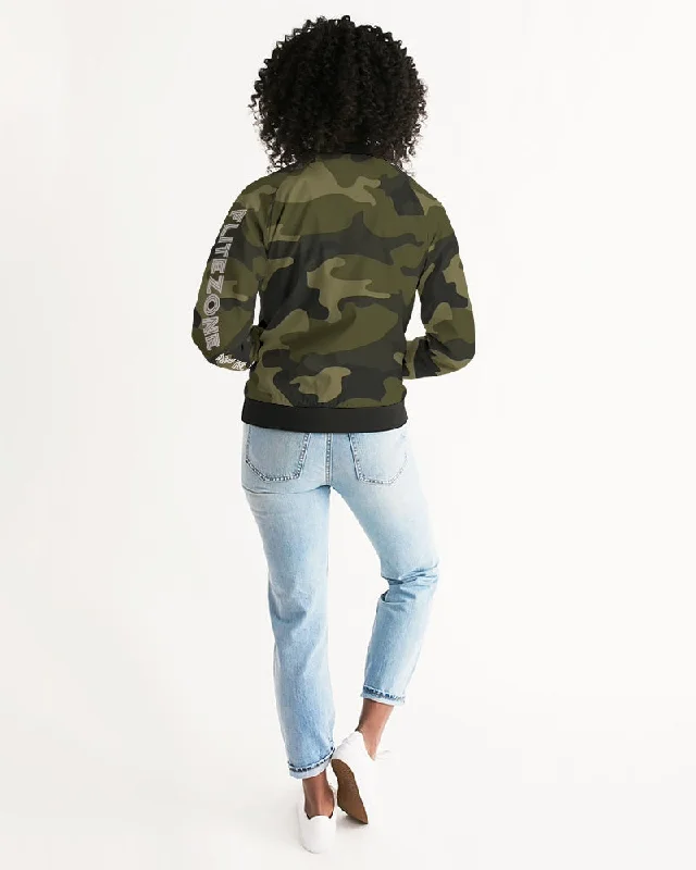 DARKER SHADE Women's Bomber Jacket