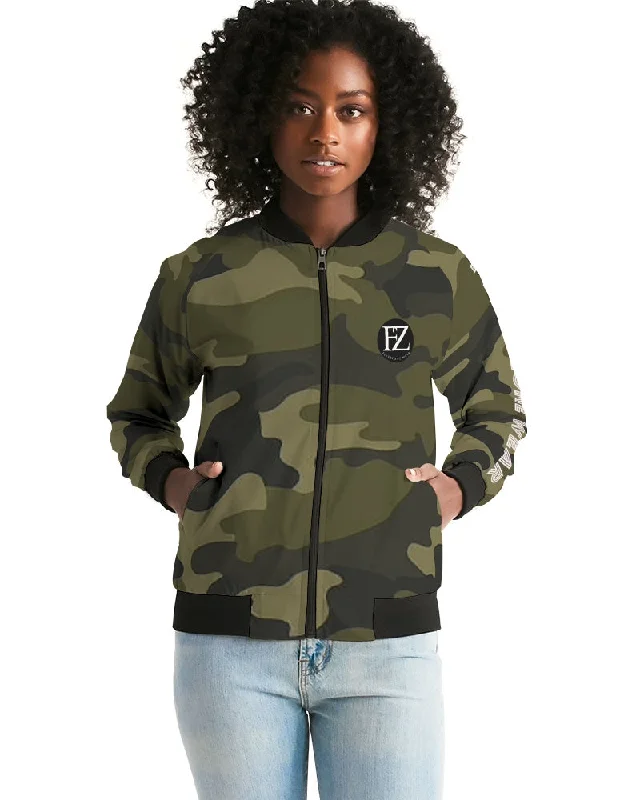 DARKER SHADE Women's Bomber Jacket