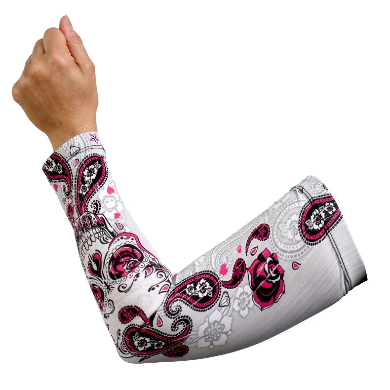 Hot Leathers ARM1012 Sugar Paisley Arm Sleeve