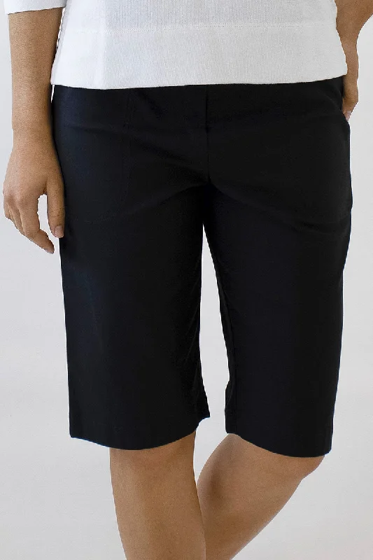 Women's Cotton Blend Shorts with Side Pockets Bedarra B-02