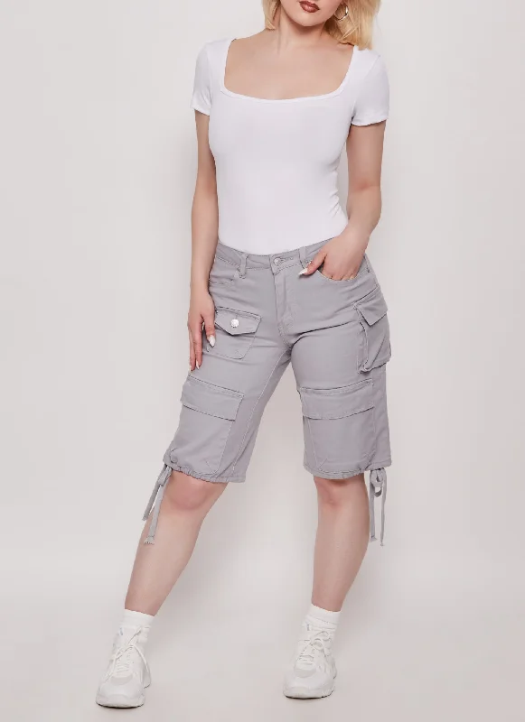 Almost Famous Cargo Bermuda Shorts