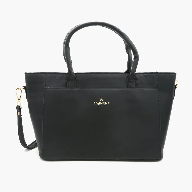 Eminent Hand Bag - Black