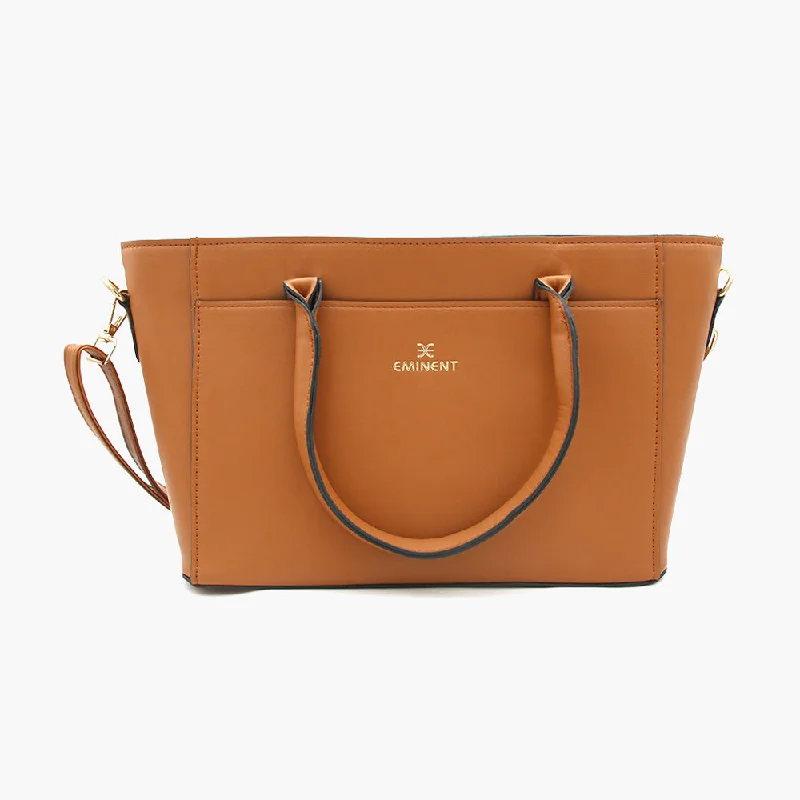 Eminent Hand Bag - Brown