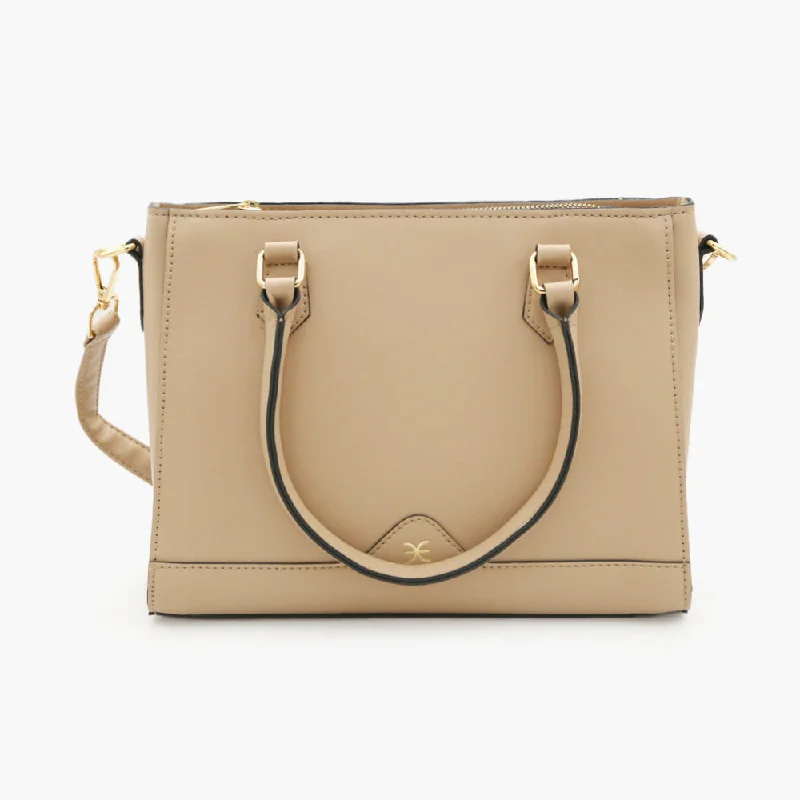 Eminent Hand Bag - Fawn