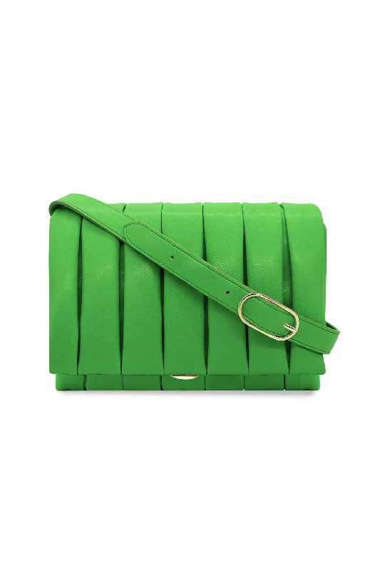 Feronia Vegan Napa Bag in Mantis Green