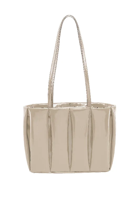 Kore Shiny Bag in Wheat